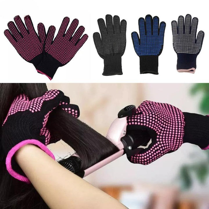 Anti-Hitze-Handschuh für Glätteisen