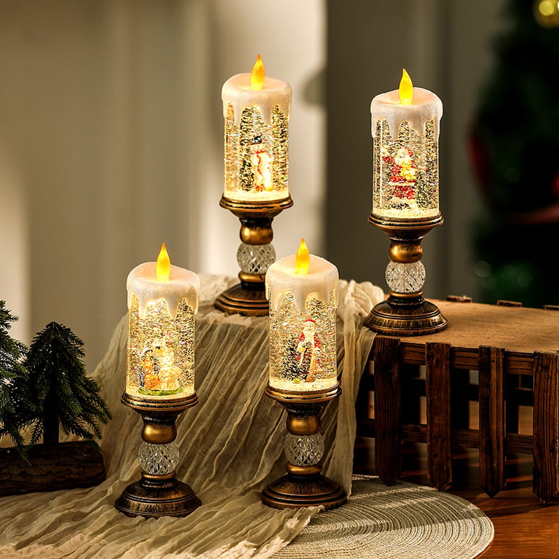 Jolly Candles - Kerstkaars Nacht Light🕯️